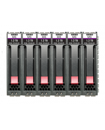 hewlett packard enterprise HPE MSA HDD 7.2TB 2.5inch SAS 12G Enterprise 10K M2 6-pack Bundle nr 1