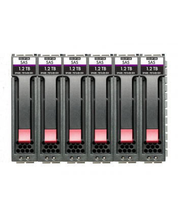 hewlett packard enterprise HPE MSA HDD 10.8TB 2.5inch SAS 12G Enterprise 10K M2 6-pack Bundle