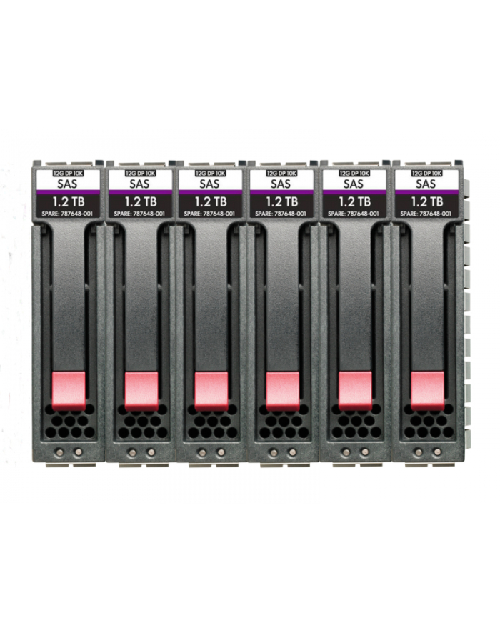 hewlett packard enterprise HPE MSA HDD 10.8TB 2.5inch SAS 12G Enterprise 10K M2 6-pack Bundle główny