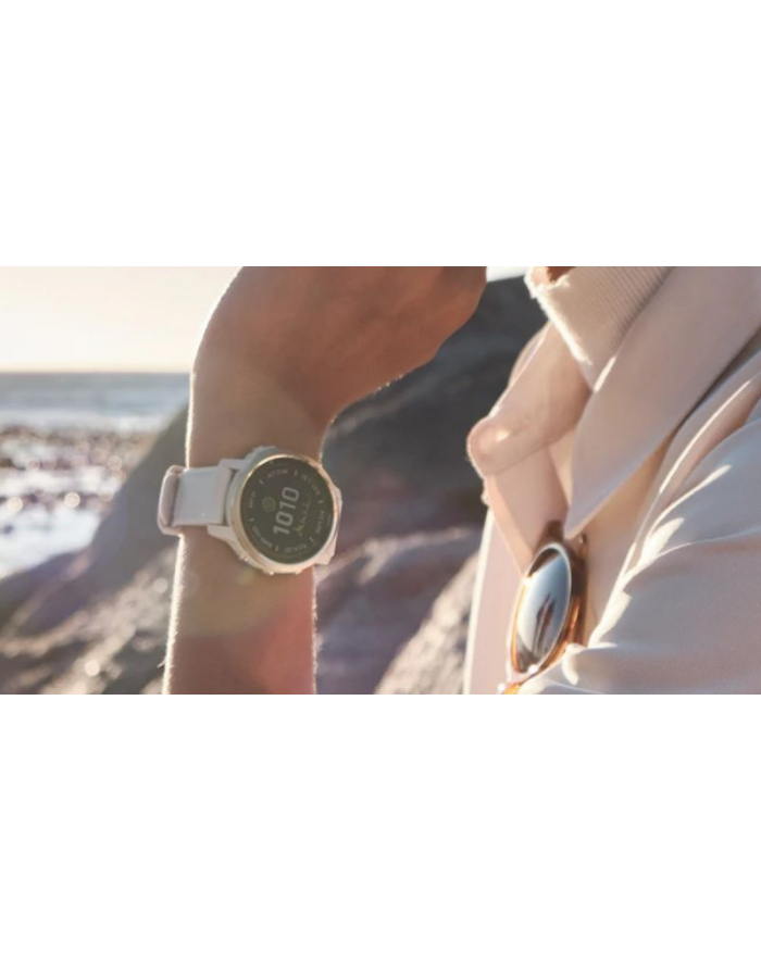 GARMIN Fenix 6S Solar Silver w/Black Band GPS Watch WW główny