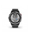 GARMIN Fenix 6 Solar Silver w/Black Band GPS Watch WW - nr 8