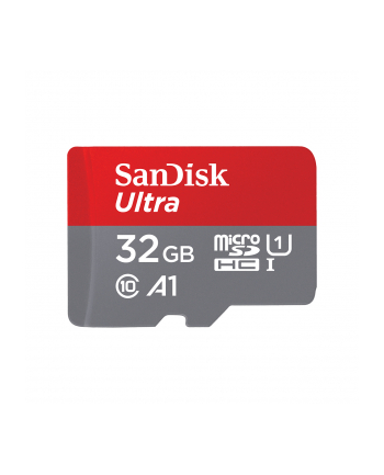 SANDISK ULTRA microSDHC 32GB 120MB/s A1 Cl.10 UHS-I + ADAPTER