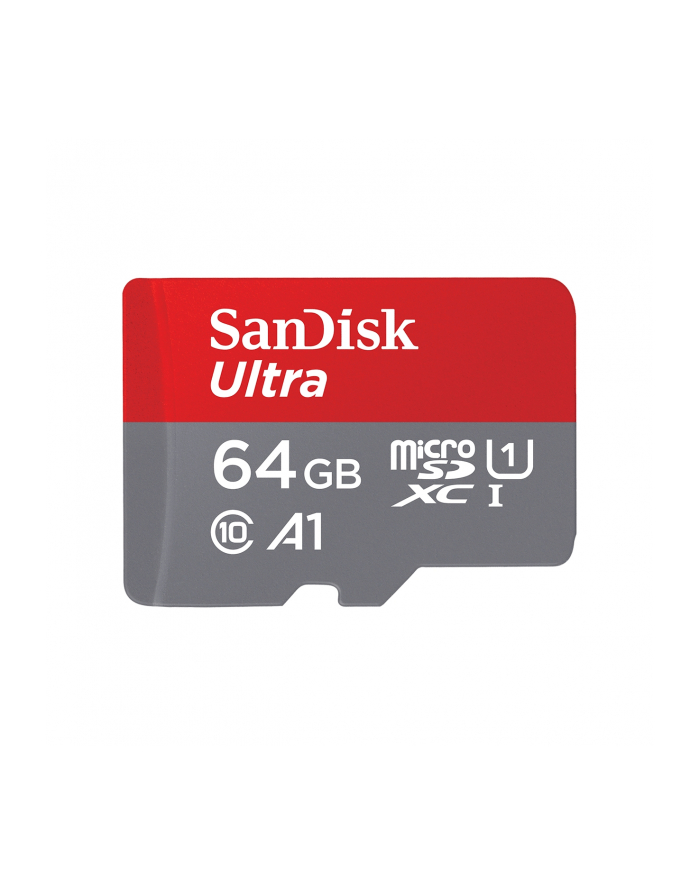 SANDISK Ultra 64GB microSDXC 120MB/s A1 Class 10 UHS-I + SD Adapter główny