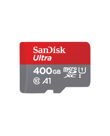 SANDISK Ultra 400GB microSDXC 120MB/s A1 Class 10 UHS-I + SD Adapter