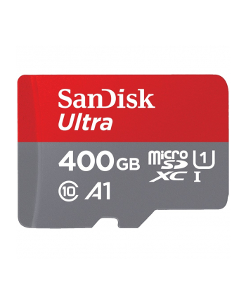 SANDISK Ultra 400GB microSDXC 120MB/s A1 Class 10 UHS-I + SD Adapter