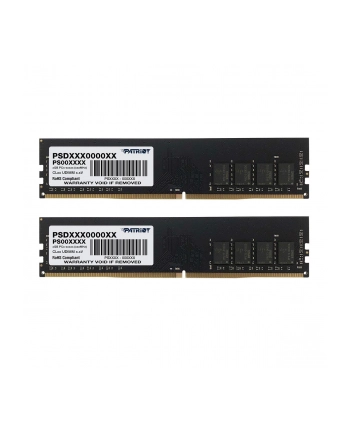 Patriot DDR4 - 16 GB -3200 - CL - 22 - Dual Kit, Signature Line (black, PSD416G3200K)