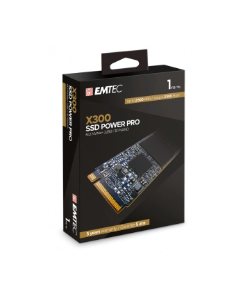 Emtec X300 M.2 SSD Power Pro 1 TB (M.2 2280, NVMe PCIe Gen 3.0 x4)