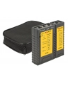 DeLOCK cable tester RJ45 / RJ12 + port finder (black) - nr 17