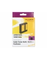 DeLOCK cable tester RJ45 / RJ12 + port finder (black) - nr 19