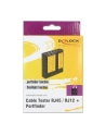 DeLOCK cable tester RJ45 / RJ12 + port finder (black) - nr 29