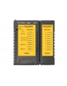 DeLOCK cable tester RJ45 / RJ12 + port finder (black) - nr 5