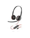 Plantronics Blackwire 3225 duo, headset (black, jack, USB-C) - nr 8