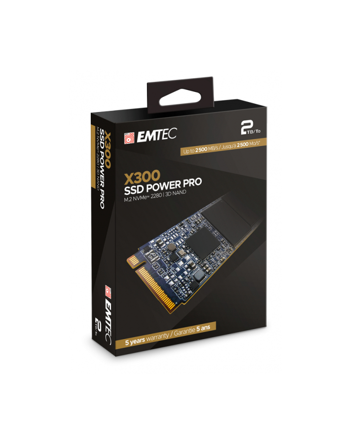 Emtec X300 M.2 SSD Power Pro 2 TB (M.2 2280, NVMe PCIe Gen 3.0 x4) główny