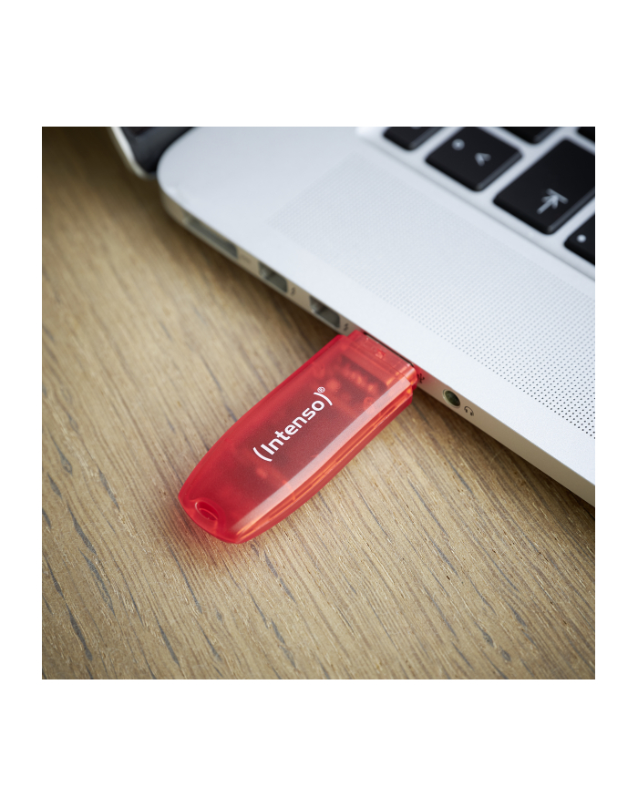 Intenso Rainbow Line 128 GB, USB stick (red, USB 2.0) główny