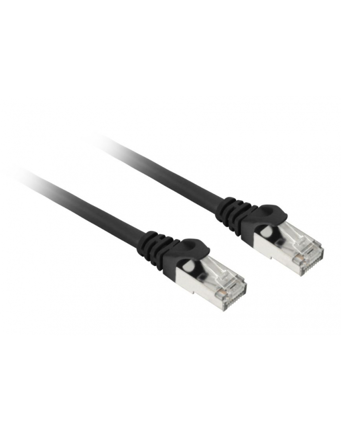 Sharkoon patch network cable SFTP, RJ-45, with Cat.7a raw cable (black, 50cm) główny