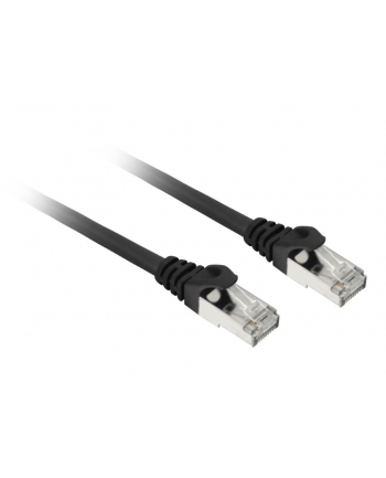Sharkoon patch network cable SFTP, RJ-45, with Cat.7a raw cable (black, 2 meters)