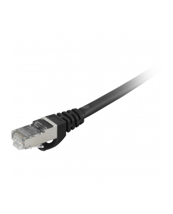 Sharkoon patch network cable SFTP, RJ-45, with Cat.7a raw cable (black, 2 meters)