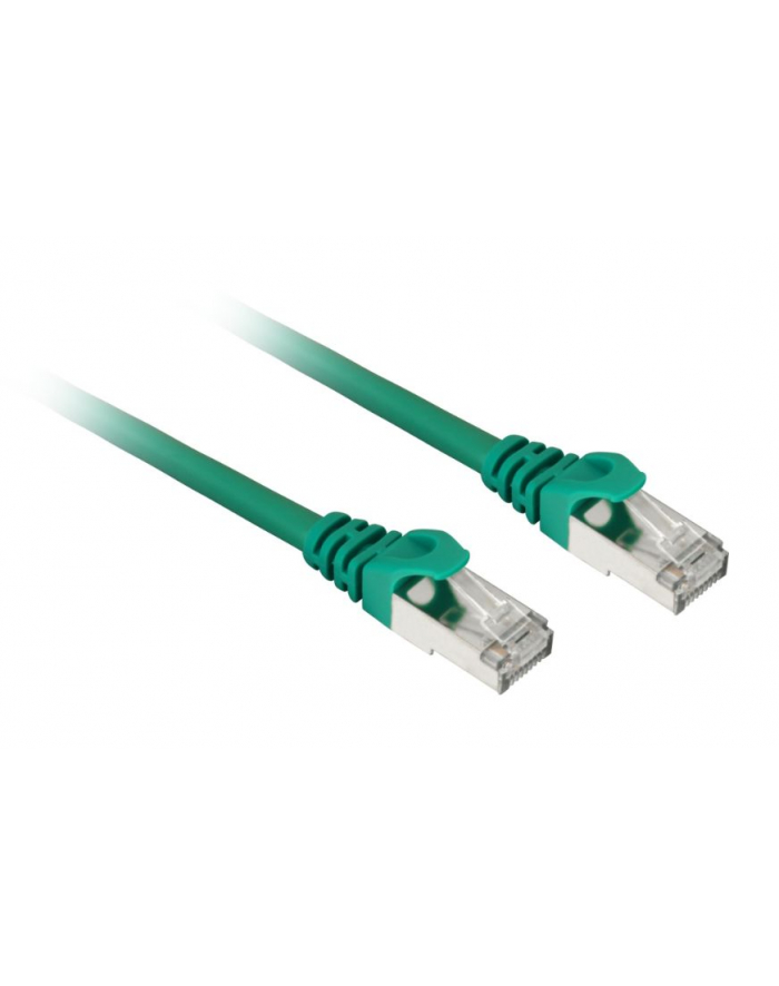 Sharkoon patch network cable SFTP, RJ-45, with Cat.7a raw cable (green, 50cm) główny