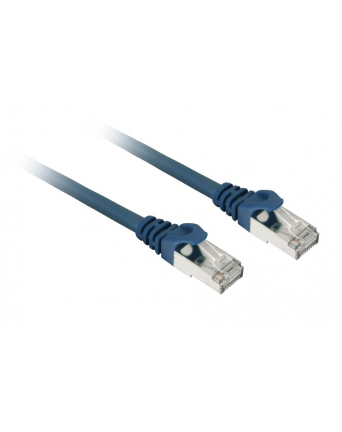 Sharkoon patch network cable SFTP, RJ-45, with Cat.7a raw cable (blue, 50cm) główny