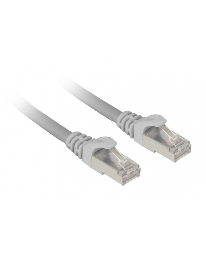 Sharkoon patch network cable SFTP, RJ-45, with Cat.7a raw cable (grey, 3 meters) główny