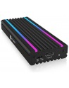 ICY BOX IB-1824ML-C31, drive housing (black, RGB lighting) - nr 5
