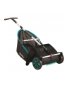 GARDENA Leaf and Lawn Collector, Collection Bag (black / turquoise, without bending over) - nr 17