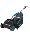 GARDENA Leaf and Lawn Collector, Collection Bag (black / turquoise, without bending over) - nr 19
