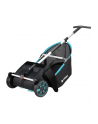 GARDENA Leaf and Lawn Collector, Collection Bag (black / turquoise, without bending over) - nr 8