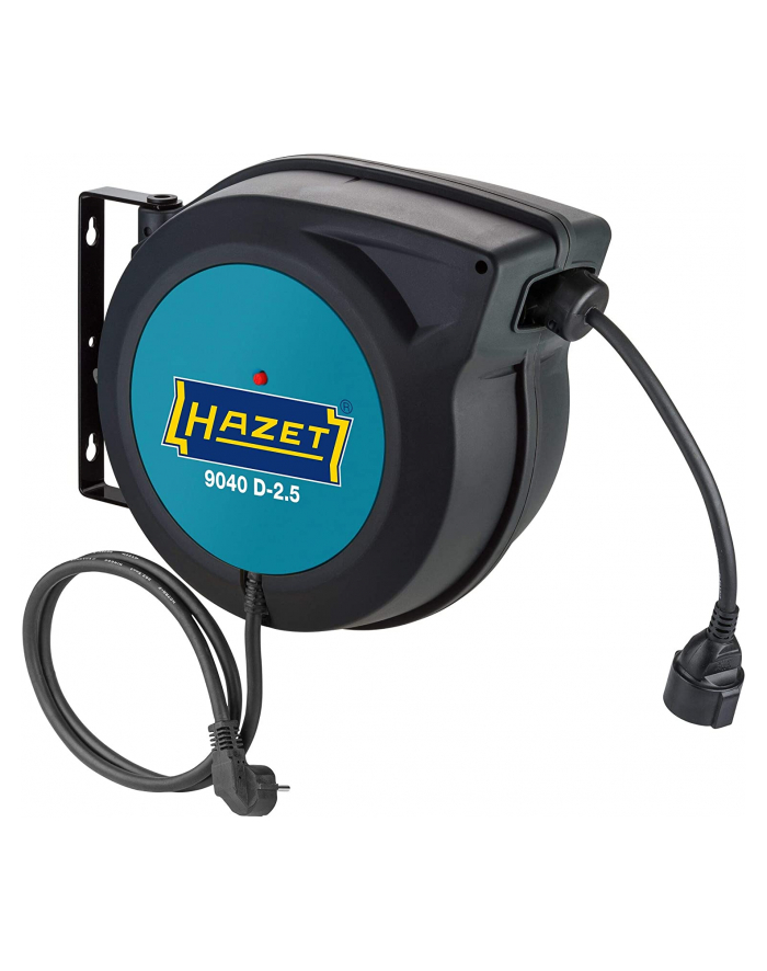 Hazet electric cable reel 9040 D-2.5, cable drum (black, 20 + 1.5 meters) główny