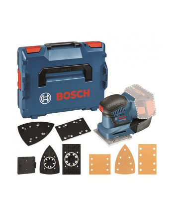 bosch powertools Bosch cordless orbital sander GSS 18V-10 Professional (blue, L-BOXX, without battery and charger)
