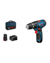 bosch powertools Bosch cordless hammer drill GSB 12V-15 Professional, 12 volt (blue / black, 2x Li-ion battery 2.0Ah) - nr 8