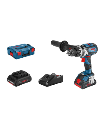 bosch powertools Bosch cordless hammer drill GSB 18 V-110 C Professional, 18Volt (blue / black, L-BOXX, 2x battery ProCORE18V 4.0Ah) nr 2