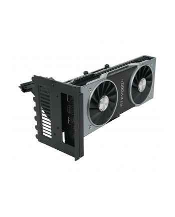 Cooler Master Universal vertical GPU Holder Kit Ver. 2, riser card (black)