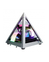 AZZA Pyramid Mini 806, bench / show case (aluminum / black, tempered glass) - nr 12