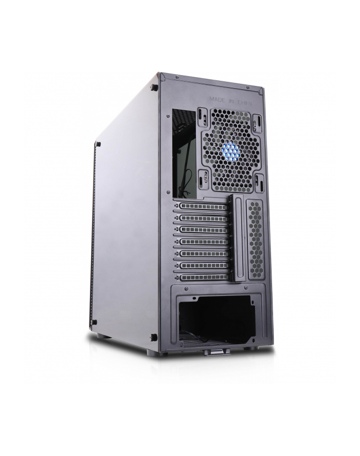 Cooltek four RGB, tower case (black, glass front, left, right) główny