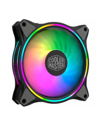 Cooler Master MasterFan MF120 HALO 3in1, case fan (black / transparent, pack of 3, incl.RGB controller)
