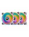 Thermaltake Riing Quad 14 RGB Radiator Fan TT Premium Edition 3 Pack, case fan (white, set of 3, 1x controller) - nr 12