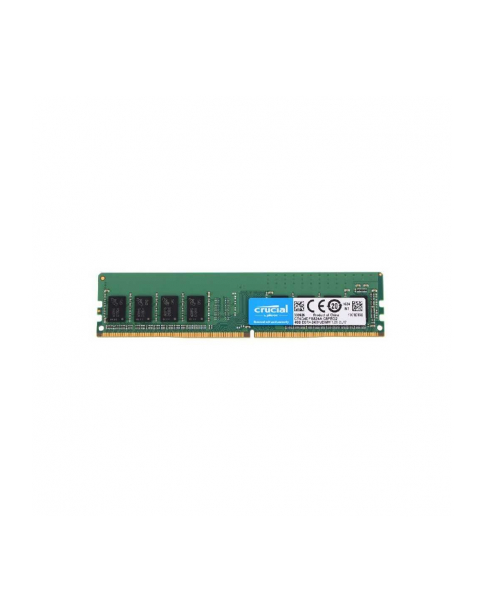 Crucial DDR4 - 4 GB -2400 - CL - 17 - Single RAM główny