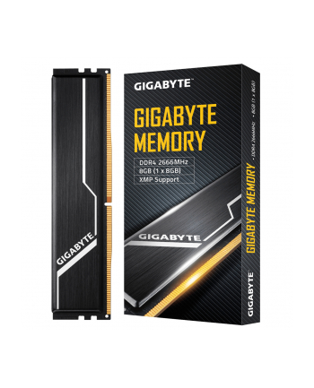 GIGABYTE DDR4 - 8 GB -2666 - CL - 16 - Single memory (black, GP-GR26C16S8K1HU408)