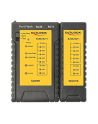 DeLOCK cable tester RJ45 / RJ12 + port finder (black) - nr 20