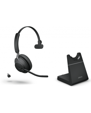 Jabra Evolve2 65 Link380a MS Mono Stand