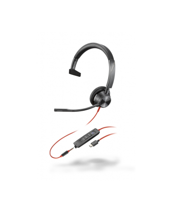 Plantronics Blackwire 3315-M, headset (black, USB-C, Microsoft)