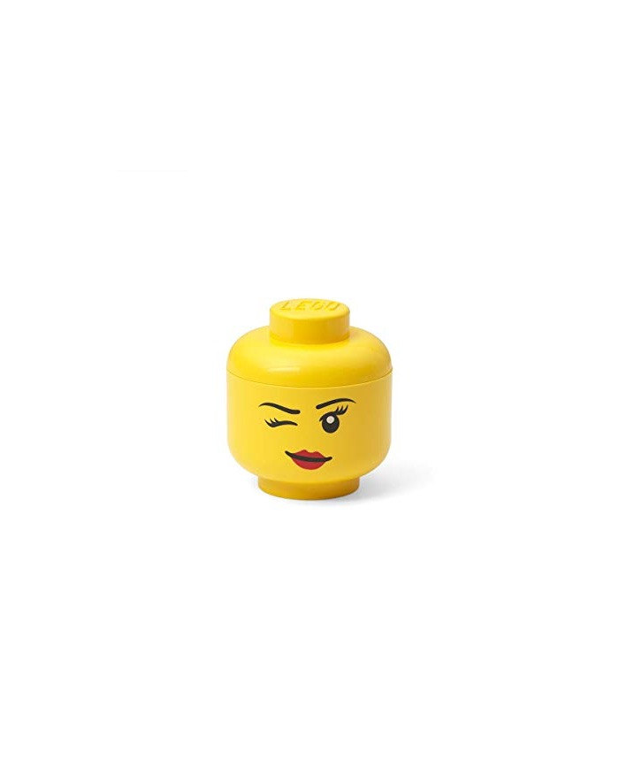 Room Copenhagen LEGO Storage Head ''Whinky'', mini, storage box (yellow) główny