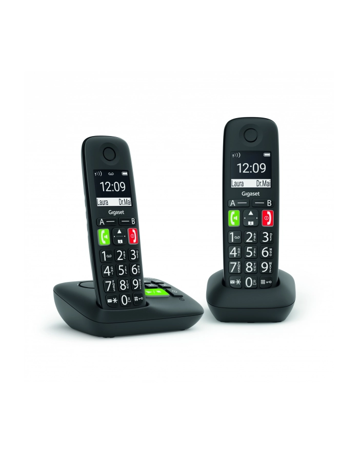 Gigaset E290A Duo black L36852-H2921-B101 główny
