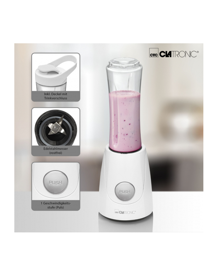 Clatronic Smoothie-Maker SM 3593, blender (white / transparent) główny