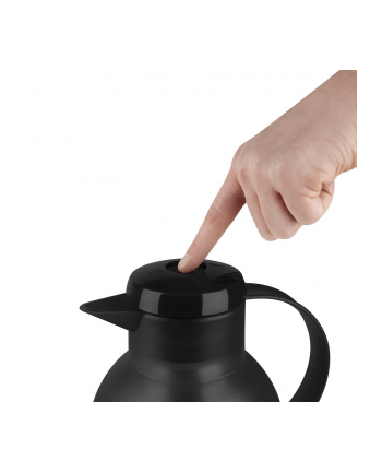 Emsa Samba vacuum jug with Quick Press closure (black)