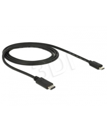 DELOCK KABEL USB TYPE-C -> MICRO USB 20 10 M CZARNY