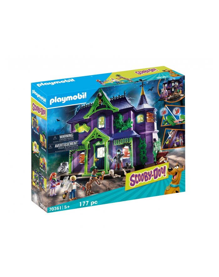 Playmobil SCOOBY-DOO! Adventure haunted house 70361 główny