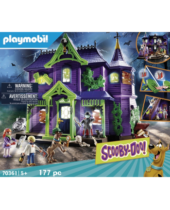 Playmobil SCOOBY-DOO! Adventure haunted house 70361