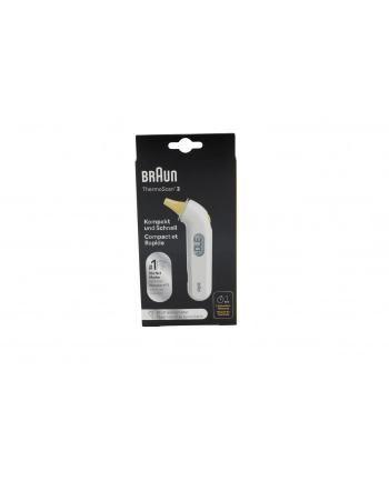 Braun ear thermometer IRT 3030 ThermoScan 3, clinical thermometer (white)